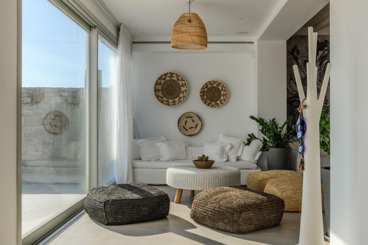 Villa Nerovino By Whitelist Mykonos Ornos  Bagian luar foto