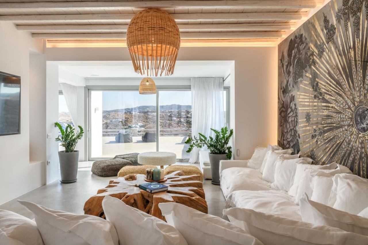 Villa Nerovino By Whitelist Mykonos Ornos  Bagian luar foto