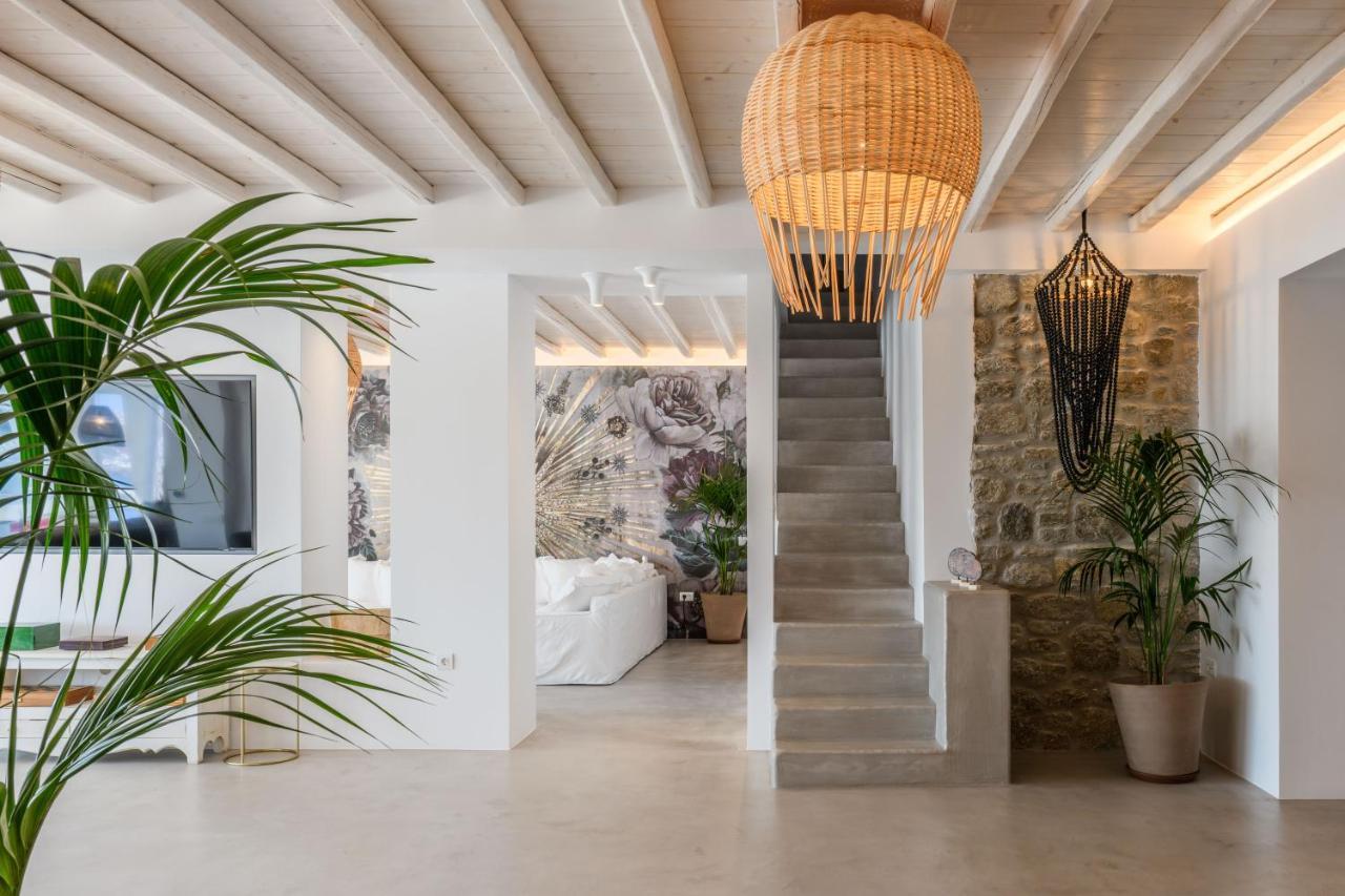Villa Nerovino By Whitelist Mykonos Ornos  Bagian luar foto