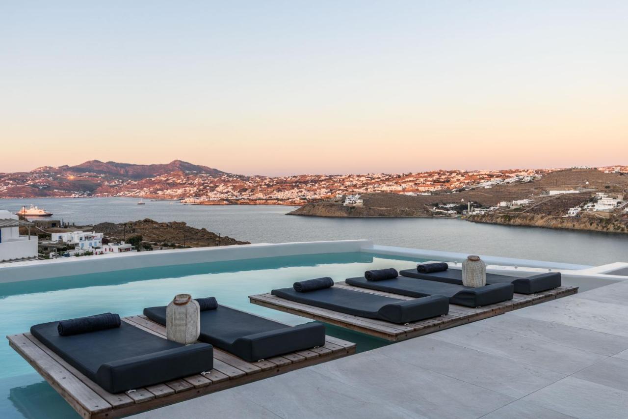 Villa Nerovino By Whitelist Mykonos Ornos  Bagian luar foto