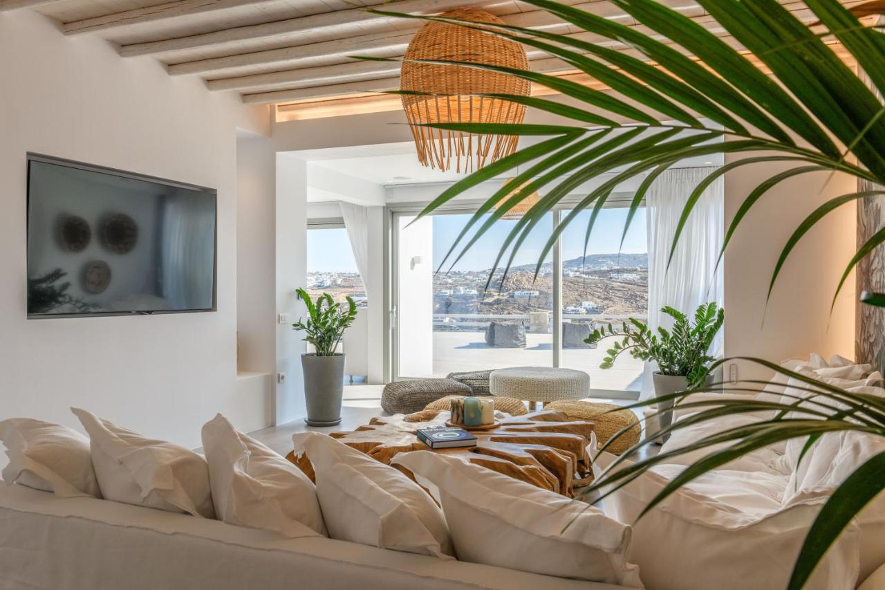 Villa Nerovino By Whitelist Mykonos Ornos  Bagian luar foto