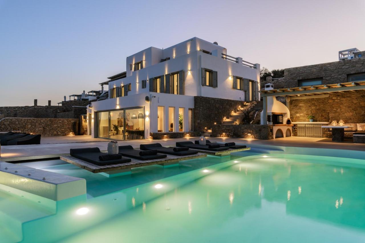 Villa Nerovino By Whitelist Mykonos Ornos  Bagian luar foto
