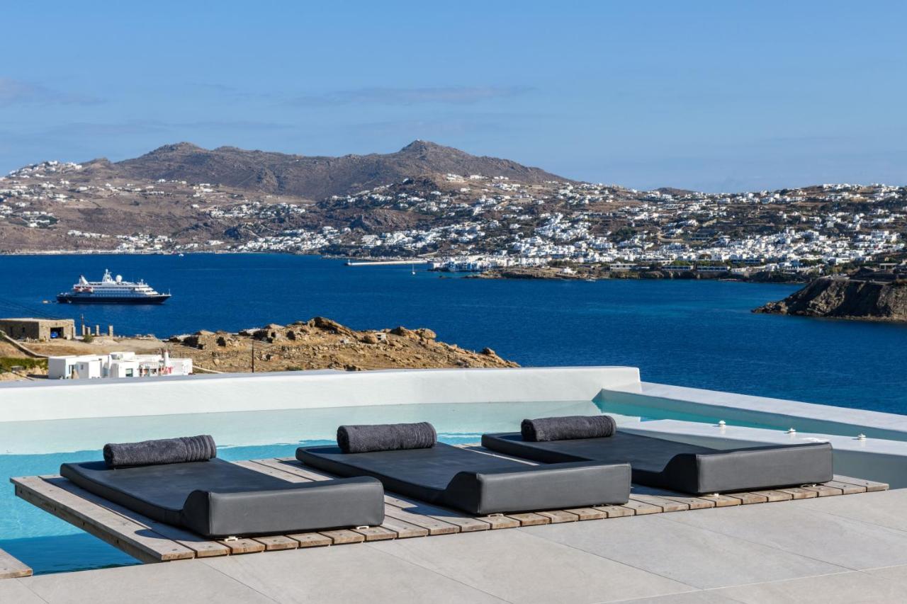 Villa Nerovino By Whitelist Mykonos Ornos  Bagian luar foto