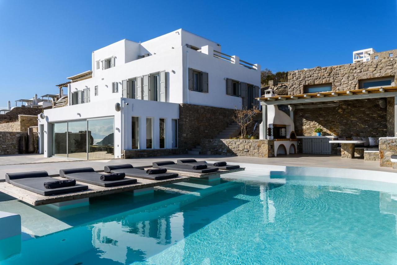 Villa Nerovino By Whitelist Mykonos Ornos  Bagian luar foto
